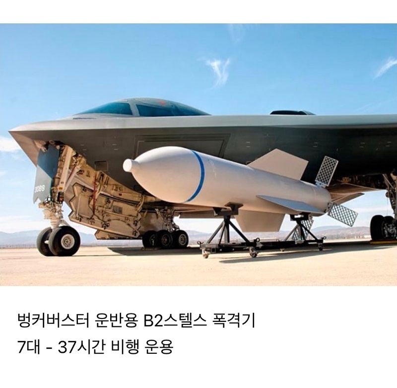 미국이 현재까지 이란공격에 쓴 돈