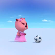 축구하는 때으니