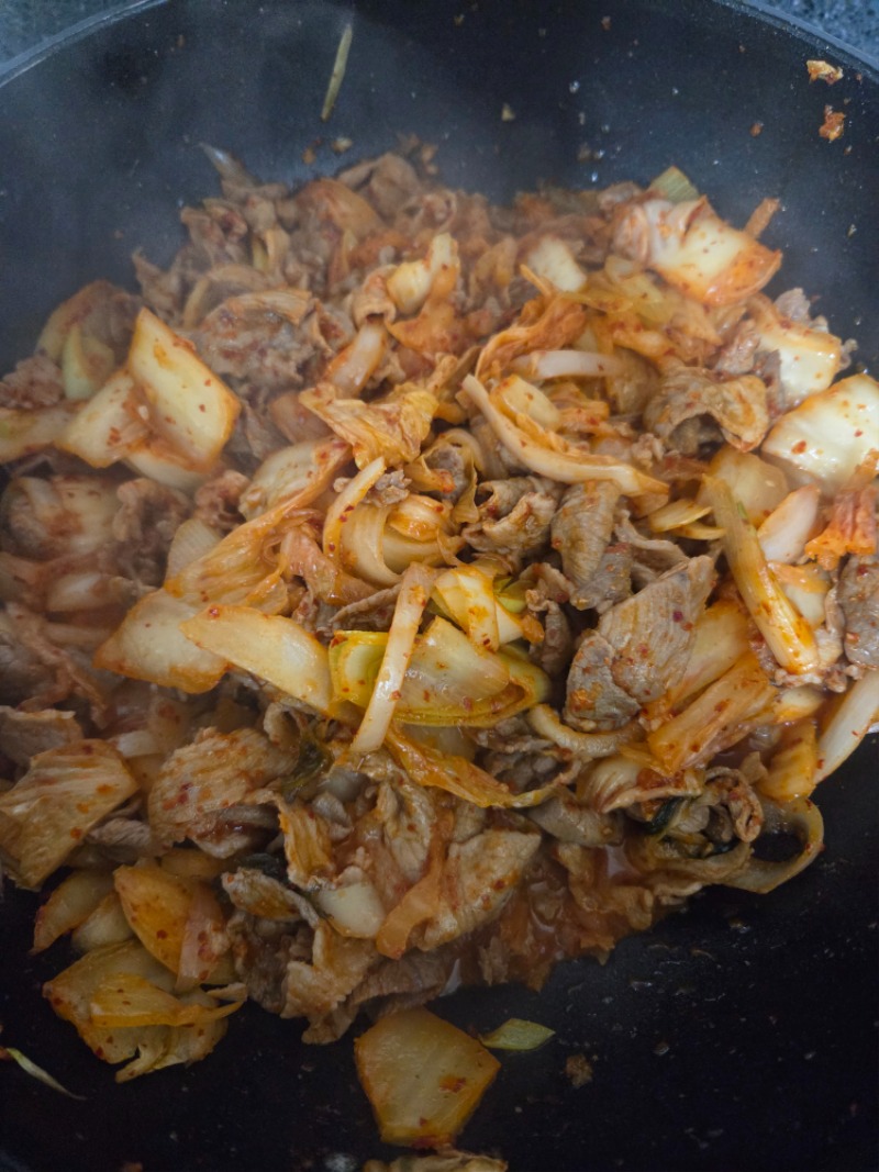 저녁메뉴~~~두부김치