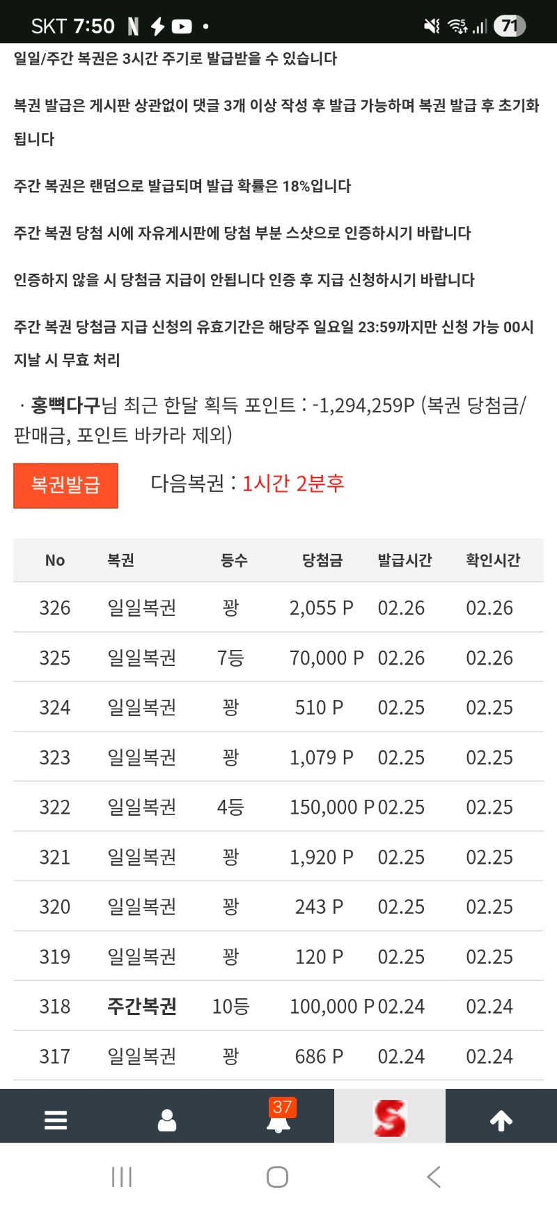 지독하다 증말......