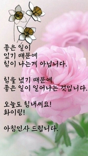 한주의 시작 활기차게~하루를 시작 합시다.ღ 한주의 시작 활기차게~하루를 시작 합시다.ღ