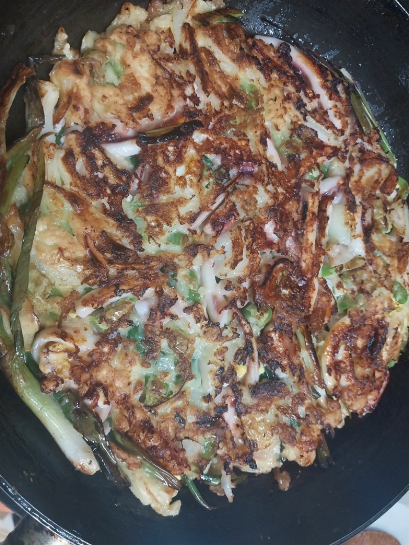 아침엔~~~파전~~~