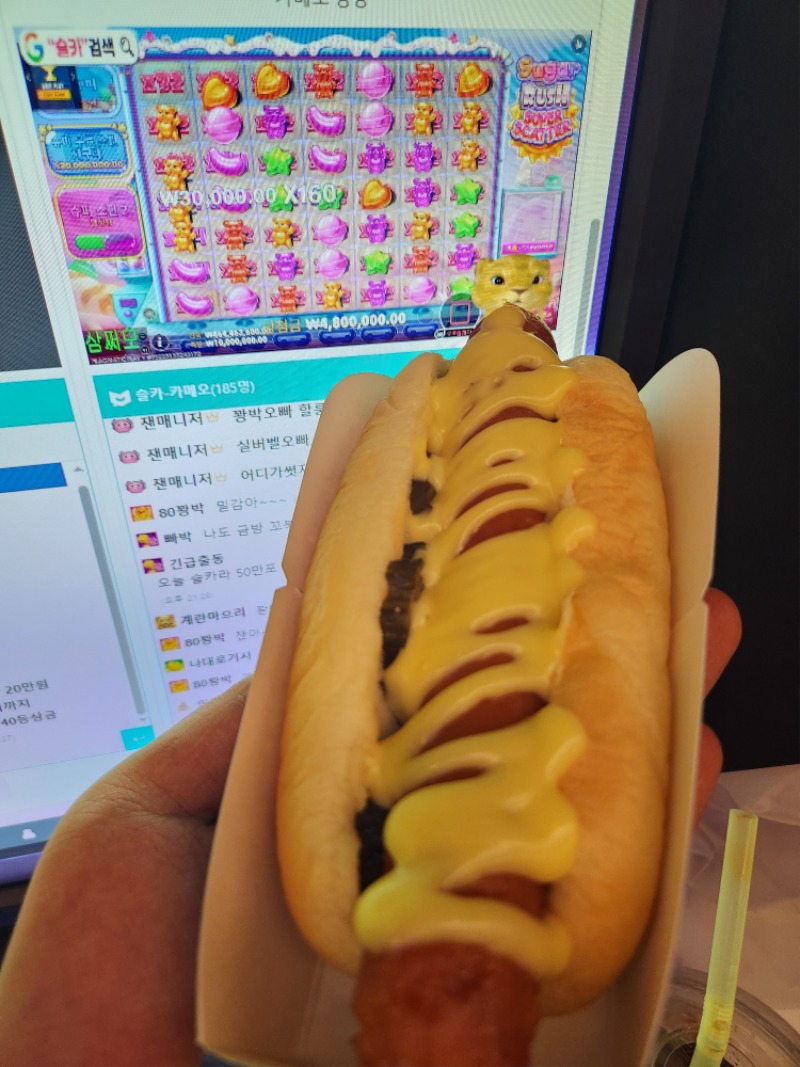 사자방송 보며 야메추~♡