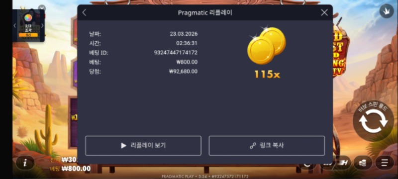 와일드골드 115배