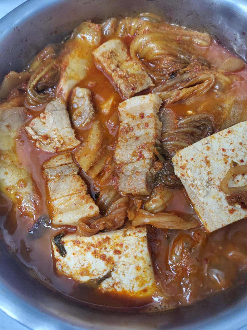 펭아~~들기름 김치찜 먹쟈♡
