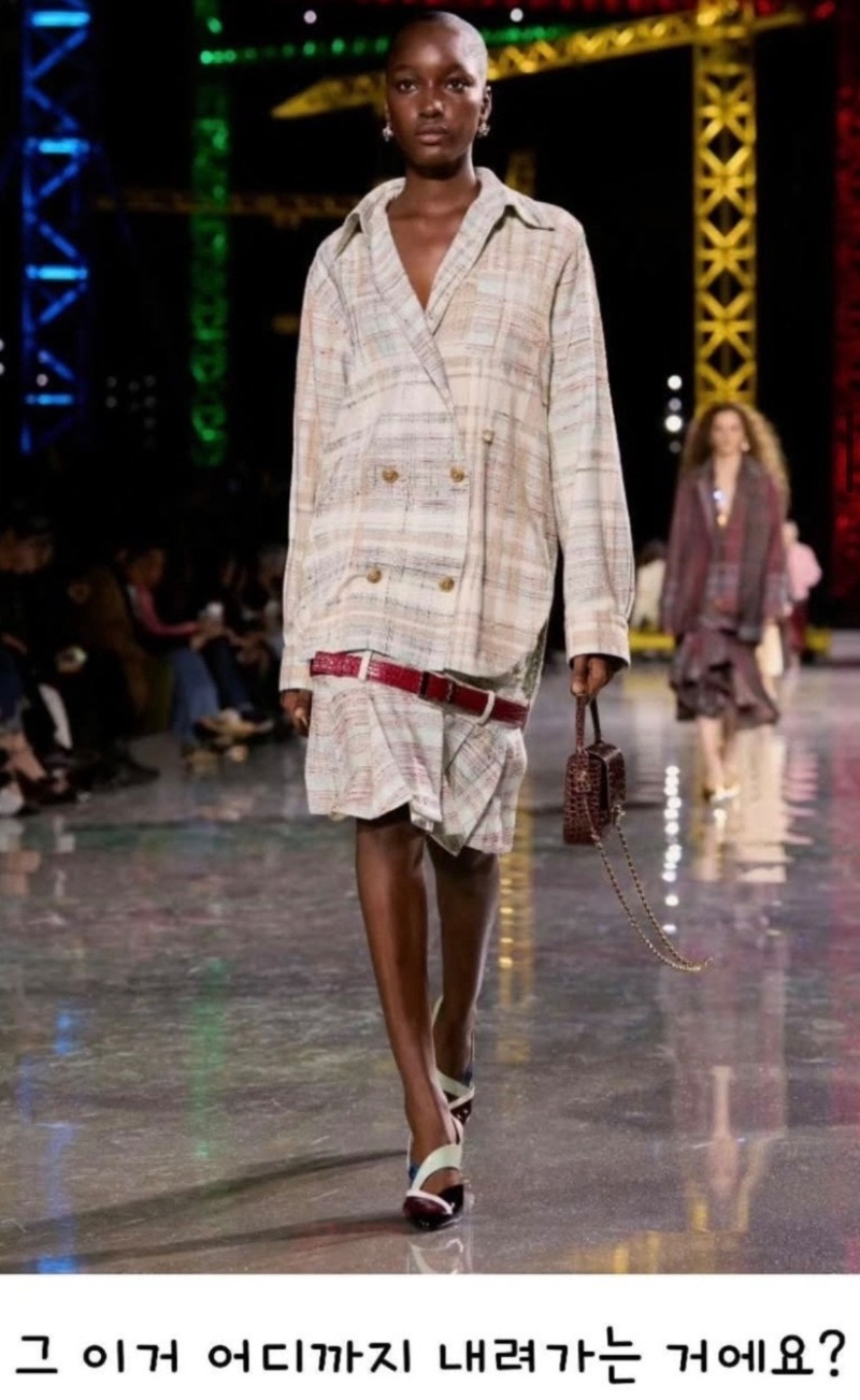 샤넬신상 허리라인