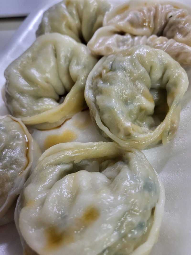 모닝 냉면 ( feat.찐만두)