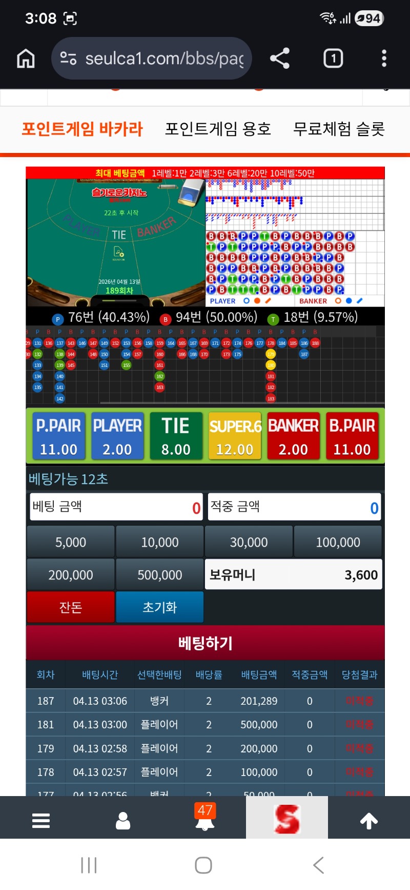 슬포 또 다털렸네 젠장~~~~ 슬포 또 다털렸네 젠장~~~~