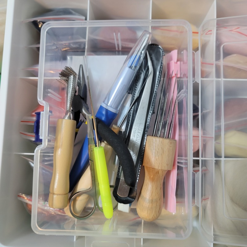 양모펠트 재료 정리 끝