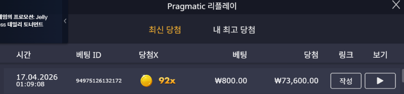 황금조리개 92배