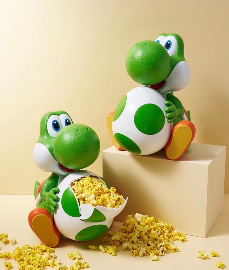 씹지뷔 팝콘통 요시