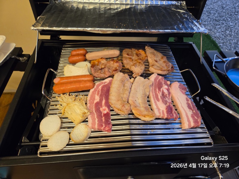 글램핑 바베큐장 1차 ㅋ