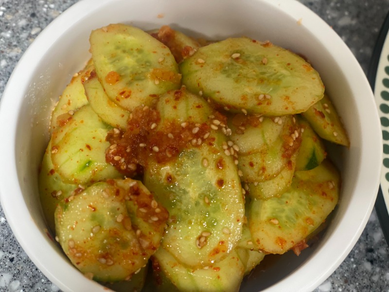 급 저녁 반찬하기