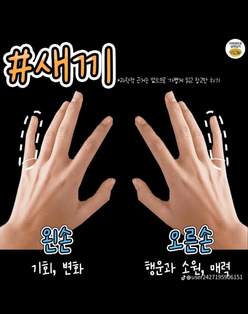반지 손가락 위치의미