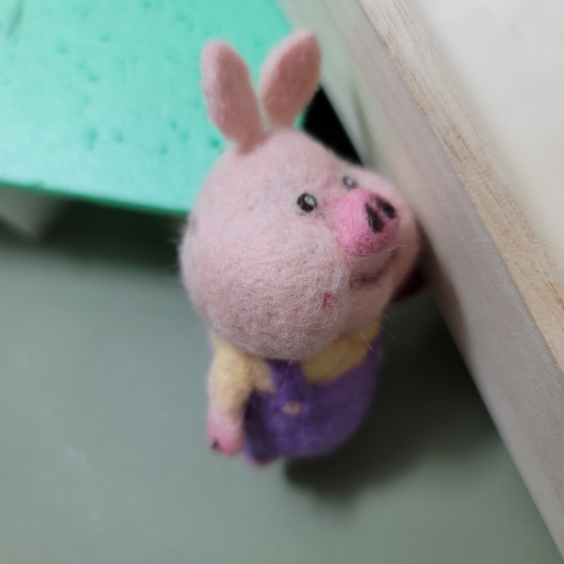 양모인형 만들기 세번째 #돈이