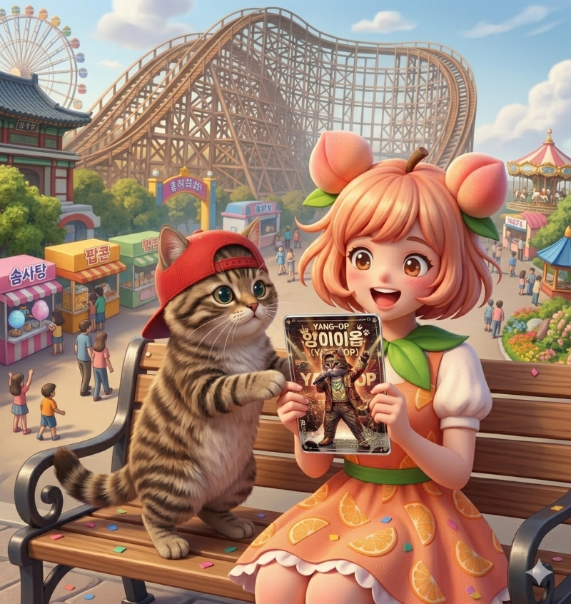 살구언니~  나빠고 데뚜가쏘?