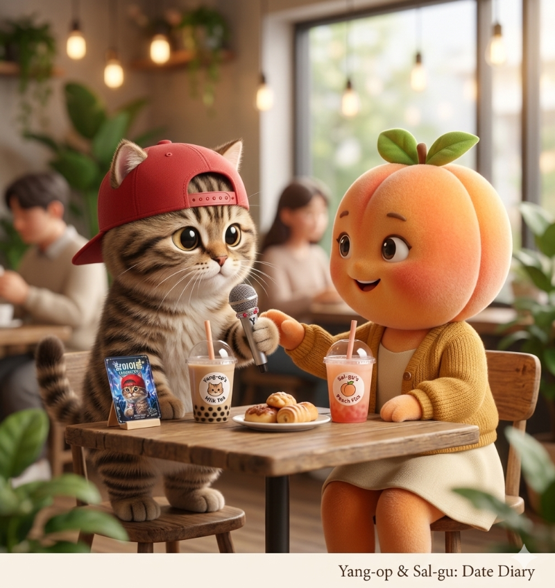 살구언니~  나빠고 데뚜가쏘?