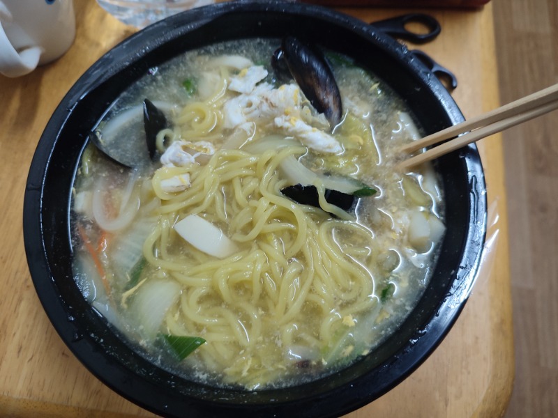 저녁밥!!!중국집우동!!!