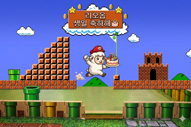 우리리오옵~  생일축하행♡♡