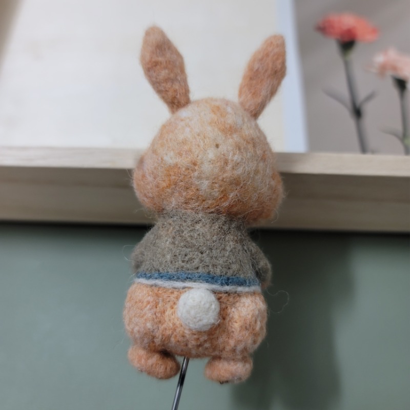 양모펠트 인형만들기 일곱번째 #토끼