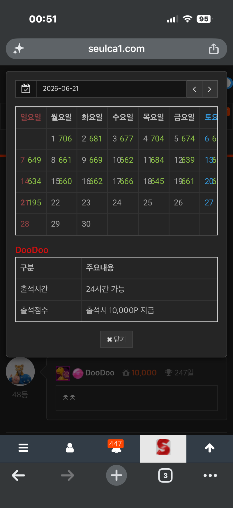 만근 얼마 안 나았다!! 만근 얼마 안 나았다!!