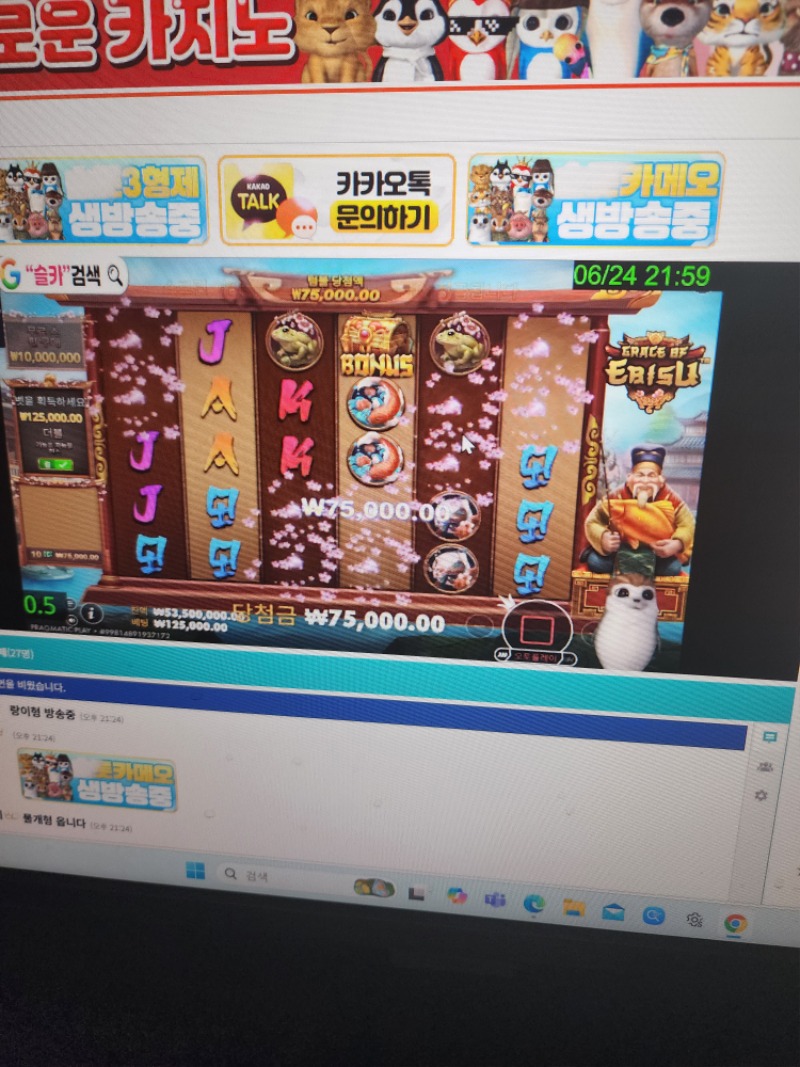 물개 방송 시작햇읍니다 물개 방송 시작햇읍니다