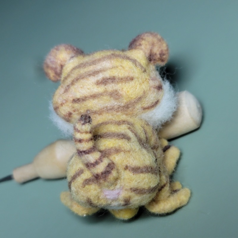 양모 인형 만들기 아홉번째 #랑이