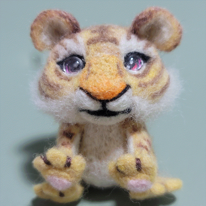 양모 인형 만들기 아홉번째 #랑이