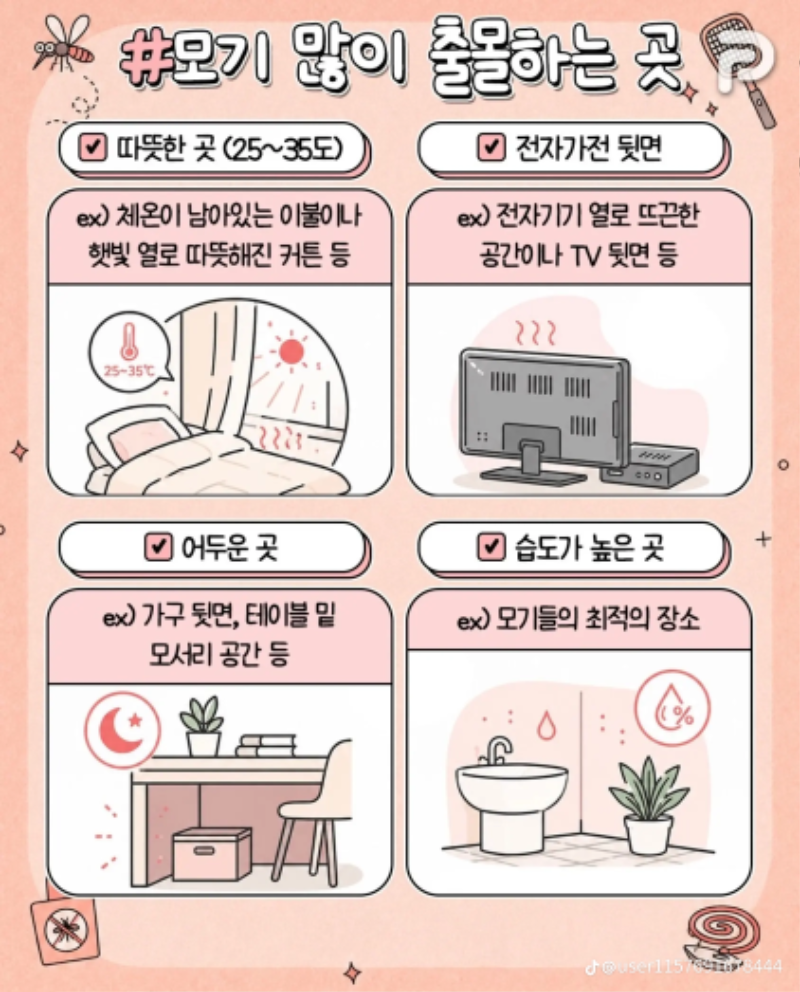 모기 쉽게 잡는법