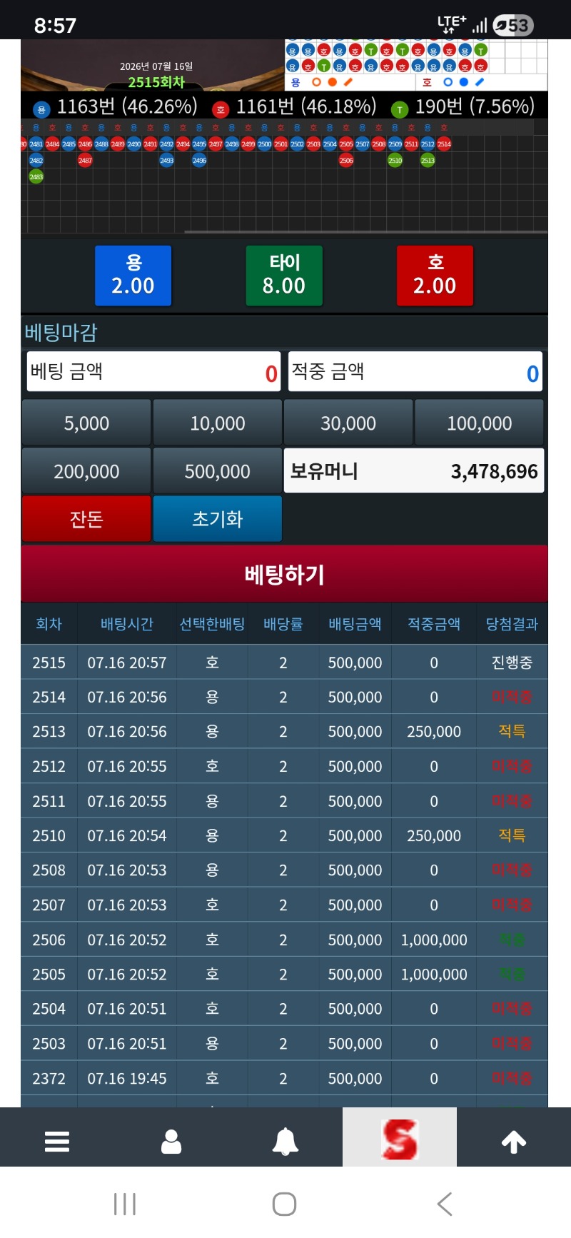 바카라 후기 도배해야되네...ㅠ
